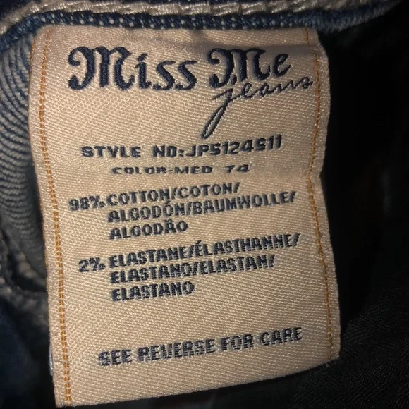 Miss me skinny jeans JP5124S11, size 30 - Picture 13 of 17
